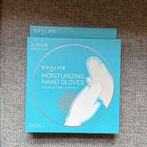 SpaLife Moisturizing Hand Gloves Cocoa Butter & Vitamin E - 2 Pack
